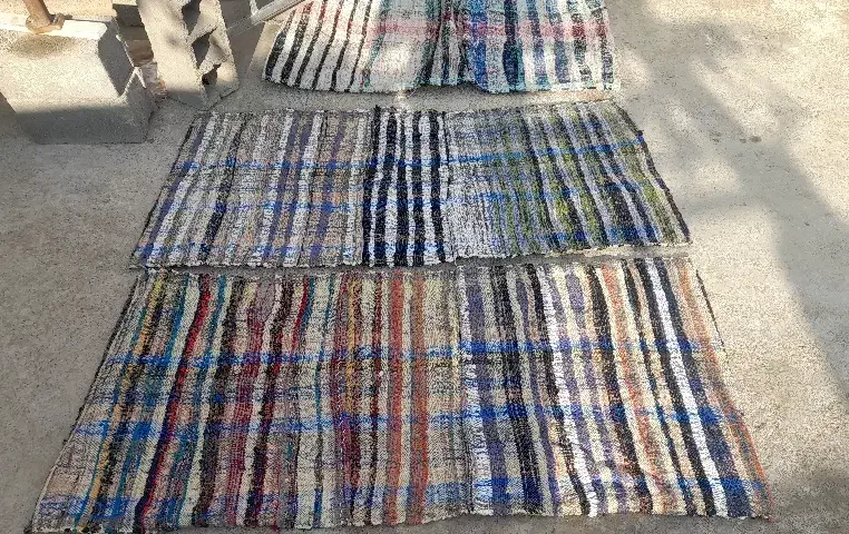 جاجیم وخرجین|گلیم، جاجیم، گبه|شیروان (خراسان), |دیوار