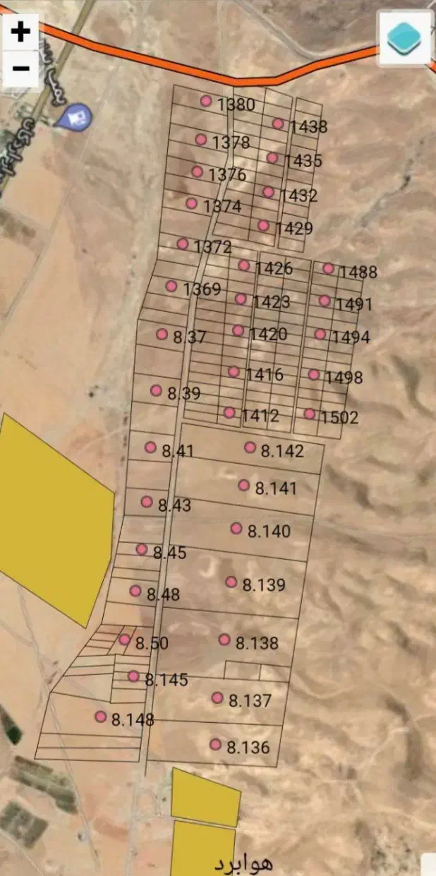 زمین صدرا..پشت‌گویم|فروش زمین و ملک کلنگی|شیراز, گویم|دیوار
