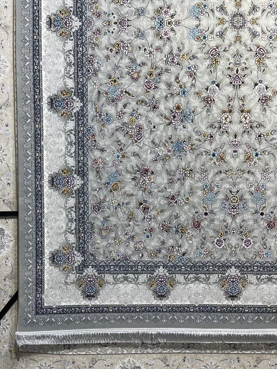 فرش افشان ریز نقش ۱۰۰٪اکرلیک ترک تضمینی|فرش|مشهد, کوشش|دیوار