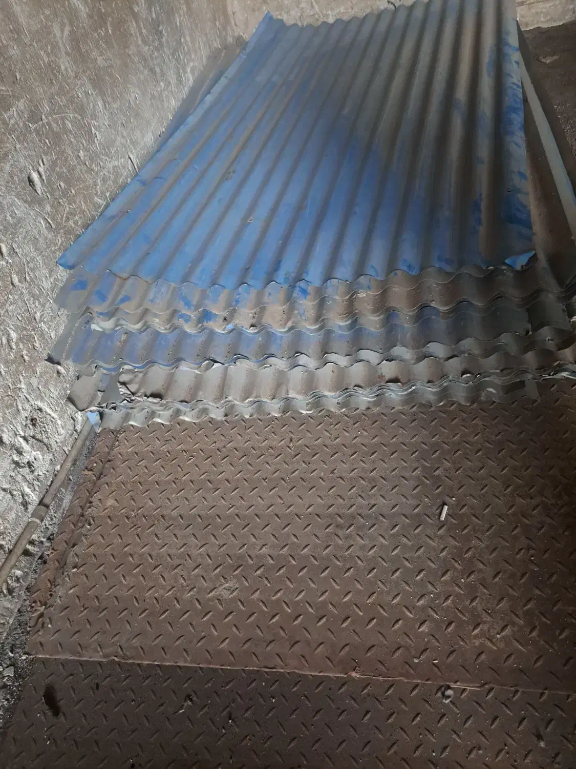 ورق کرکره آبی  ورق آجدار ۳میل|عمده‌فروشی|تهران, امیریه|دیوار