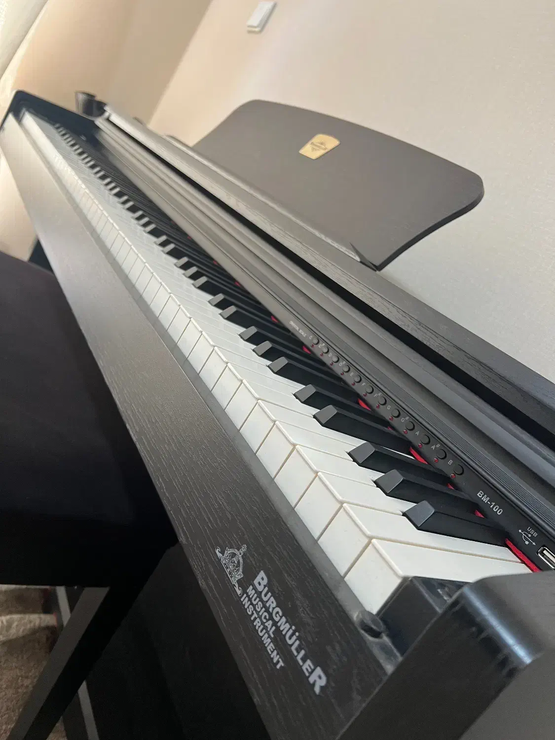پیانو دیجیتال برگمولر آلمان|پیانو، کیبورد، آکاردئون|شیراز, شهرک ایثار|دیوار