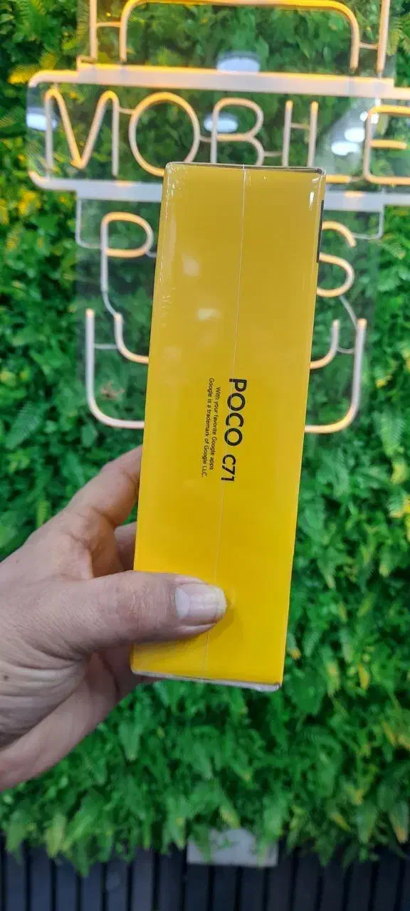 POCO C71|موبایل|نور, |دیوار