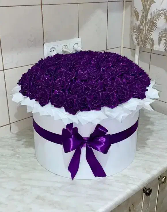 دسته گل روبانی جاودان|گل مصنوعی|شیراز, شاهچراغ|دیوار