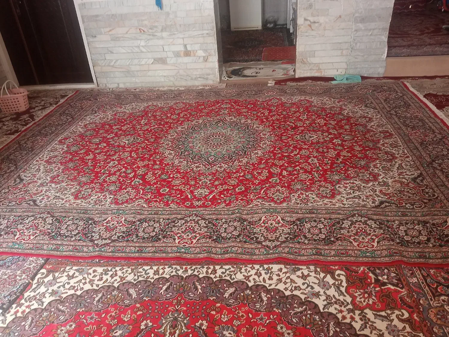 قالی|فرش|زرند, |دیوار