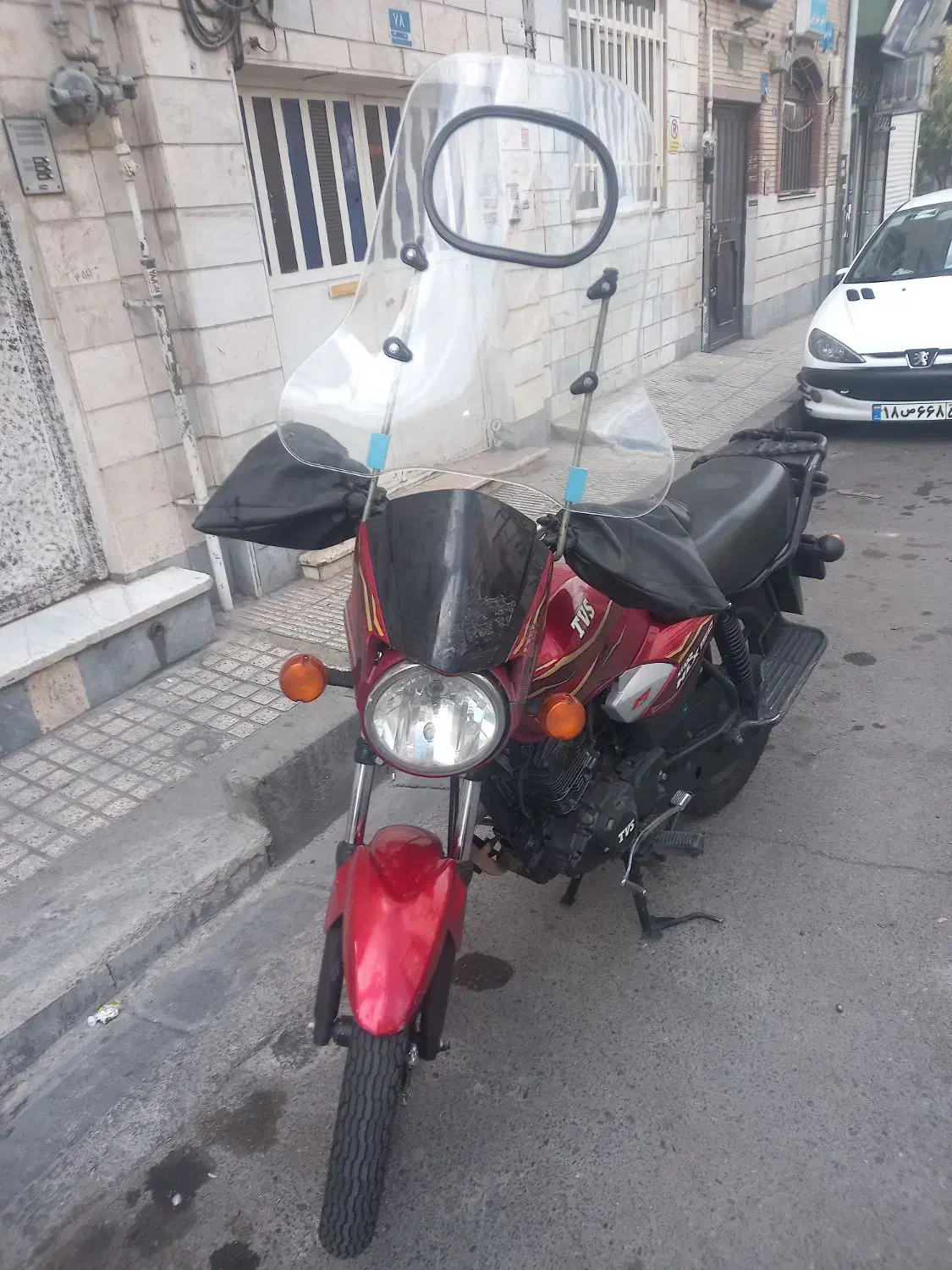 یکدستگاه TVS مدل ۹۸|موتورسیکلت|تهران, مشیریه|دیوار