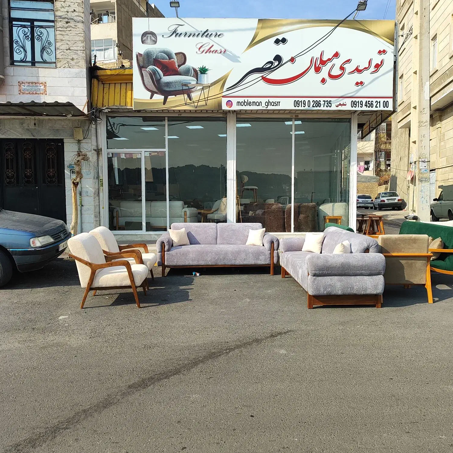 مبل کد 3652|مبلمان خانگی و میز عسلی|مشکین‌دشت, |دیوار