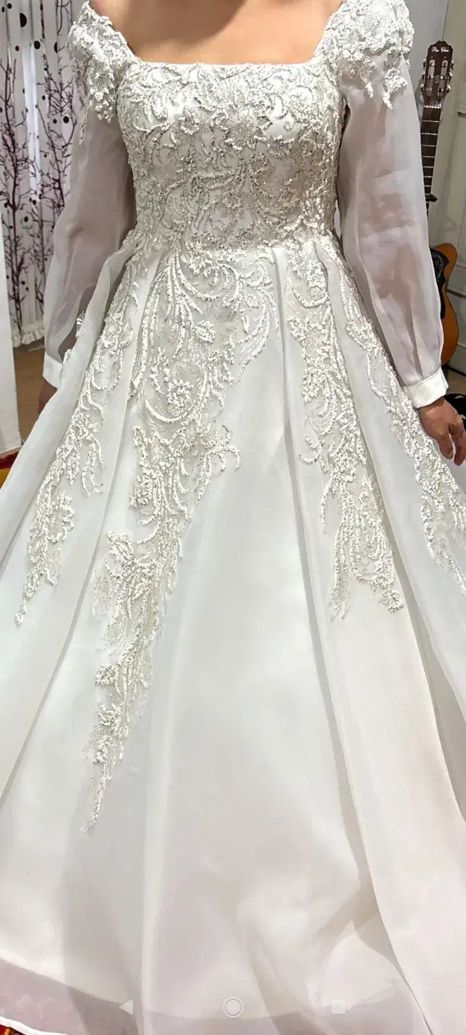 لباس عروس دو دست|لباس|نائین, |دیوار