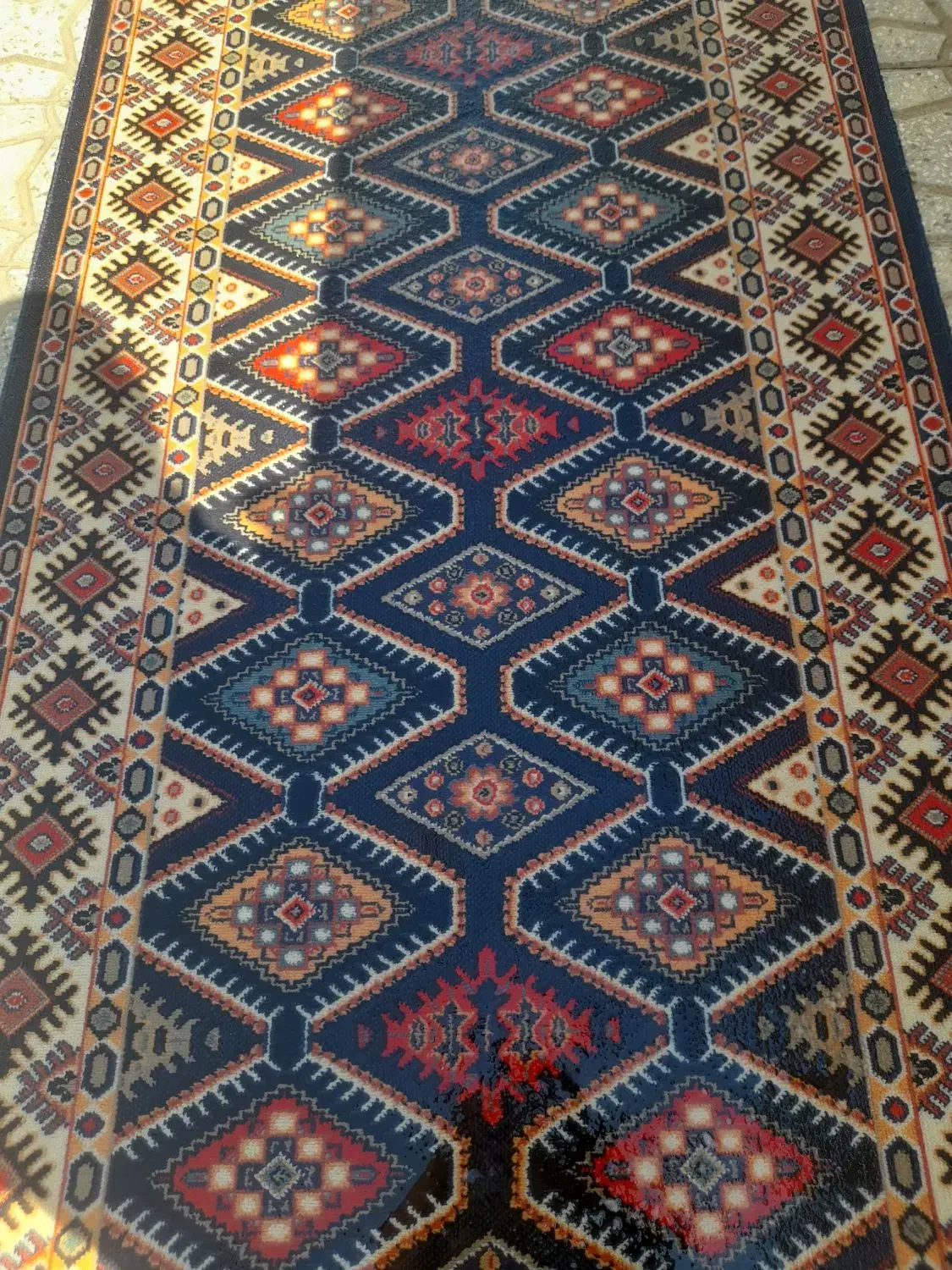 گلیم فرش تروتمیزچهارمتری|گلیم، جاجیم، گبه|ساوه, |دیوار