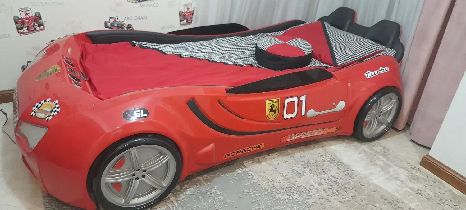 تخت خواب ماشینی آپادانا|تخت و صندلی بچه|تهران, چیتگر شمالی|دیوار