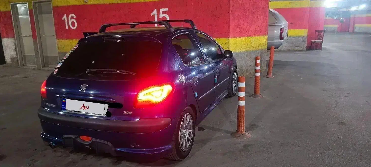 ۲۰۶ تیپ ۵ مدل ۹۸|خودرو سواری و وانت|اندیشه, اندیشه فاز ۳|دیوار