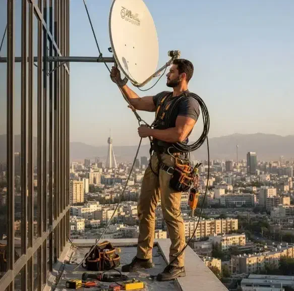 نصاب انتن نصب انتن وفروش گیرنده تلوزیون و.(آنتایم)|خدمات پیشه و مهارت|یزد, |دیوار