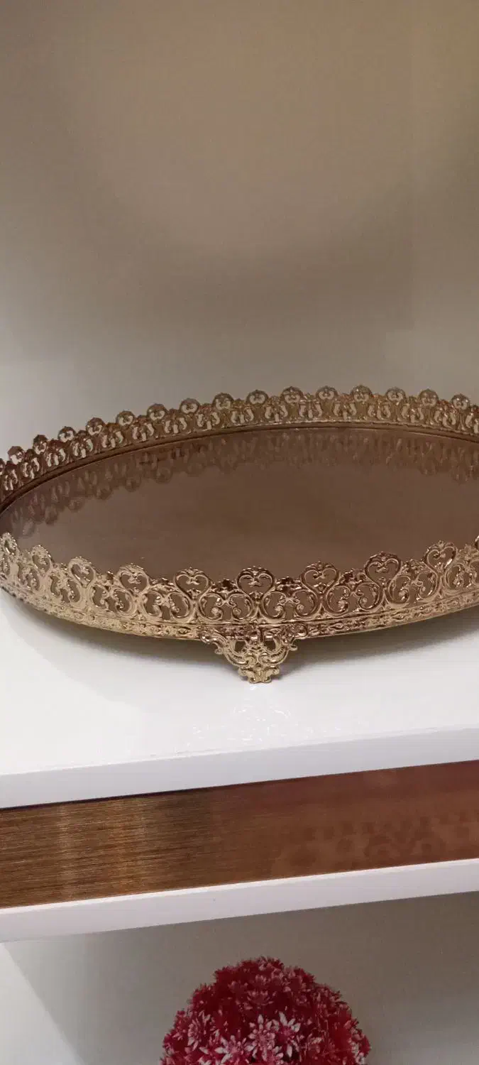 سینی آینه دار در نصیر شهر رباط کریم|ظروف سرو و پذیرایی|رباطکریم, نصیرشهر|دیوار