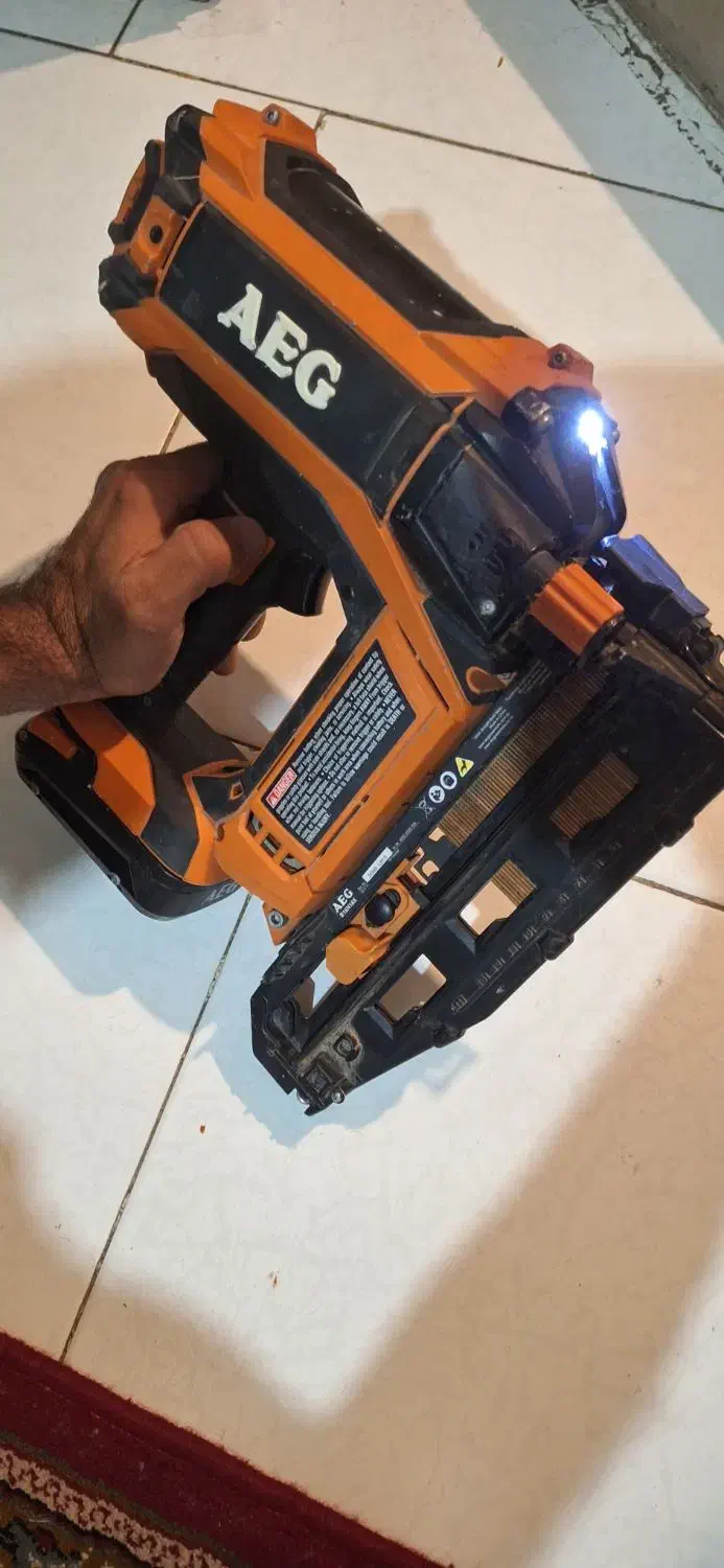 میخکوب شارژی آاگ. میخکوب aeg|ابزارآلات|تهران, امام زاده حسن|دیوار