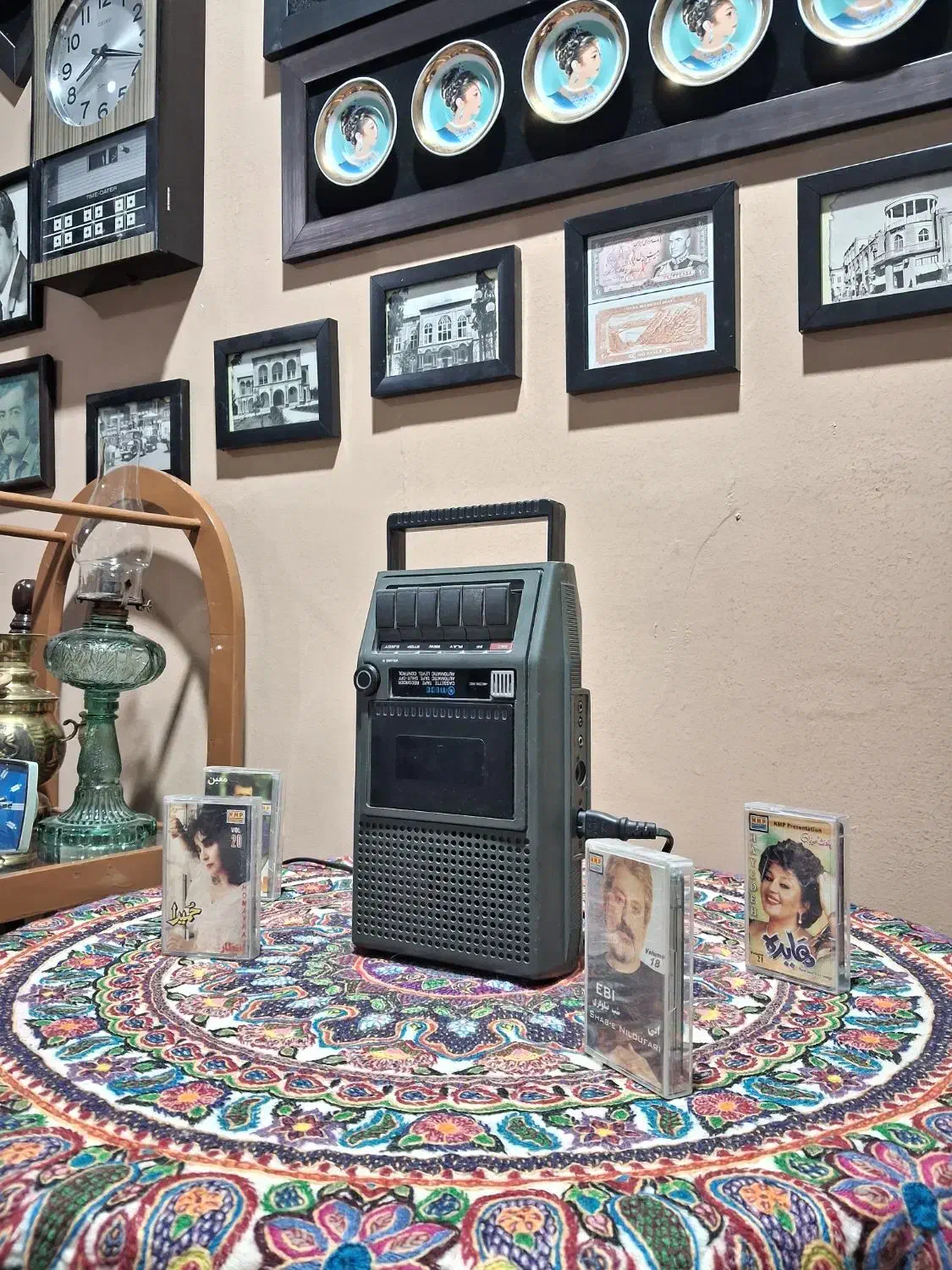 ضبط کاست خبرنگاری|کلکسیون اشیاء عتیقه|رفسنجان, |دیوار