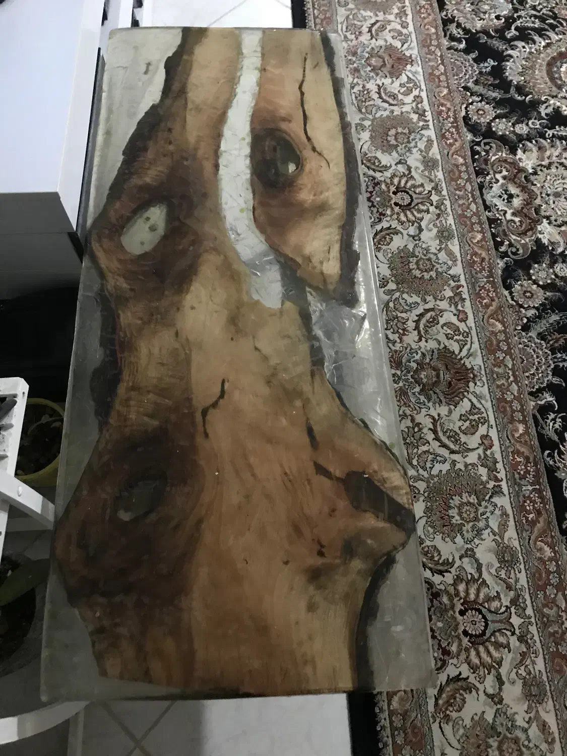 میز جلو مبلی رستیک|مبلمان خانگی و میز عسلی|ملایر, |دیوار