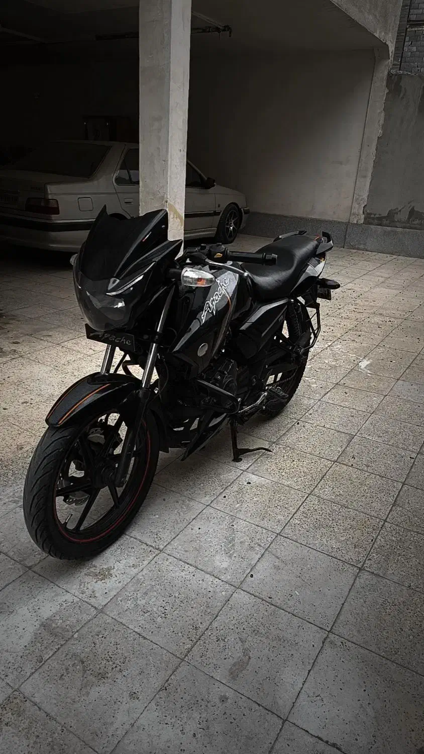 اپاچی 160 مدل 88 نیوفیس|موتورسیکلت|مشهد, میعاد (شهرک غرب)|دیوار