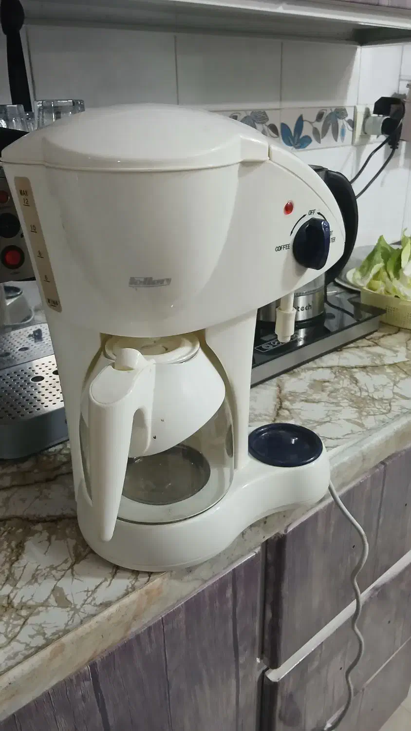 چایی سازوقهوه ساز دوکاره سالم|سماور، چایساز، قهوهساز|شاهرود, |دیوار