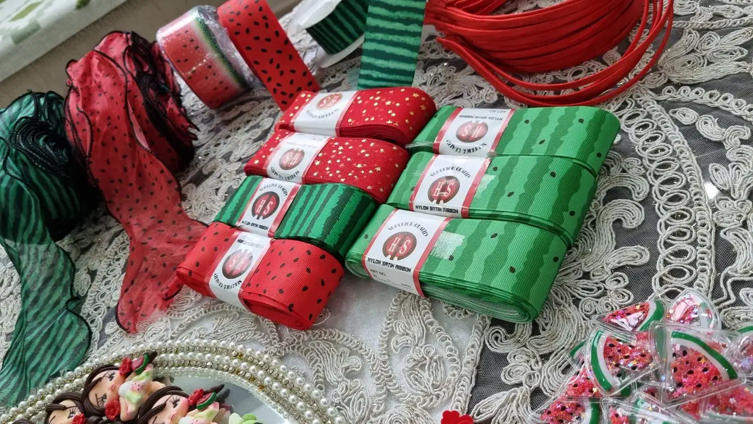 روبان های یلدایی|لوازم خیاطی و بافتنی|اردبیل, |دیوار