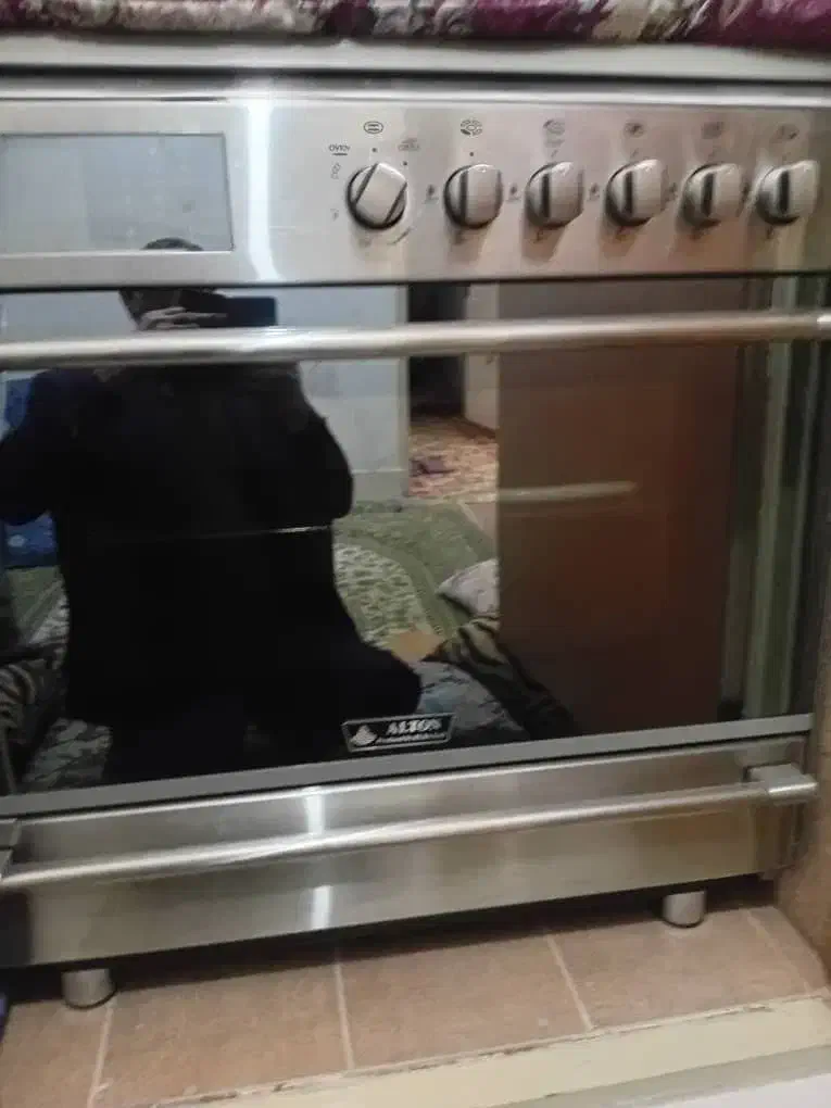 گاز استیل  آلتون فردار کاملا سالم|اجاق گاز و لوازم برقی پخت‌وپز|خمین, |دیوار