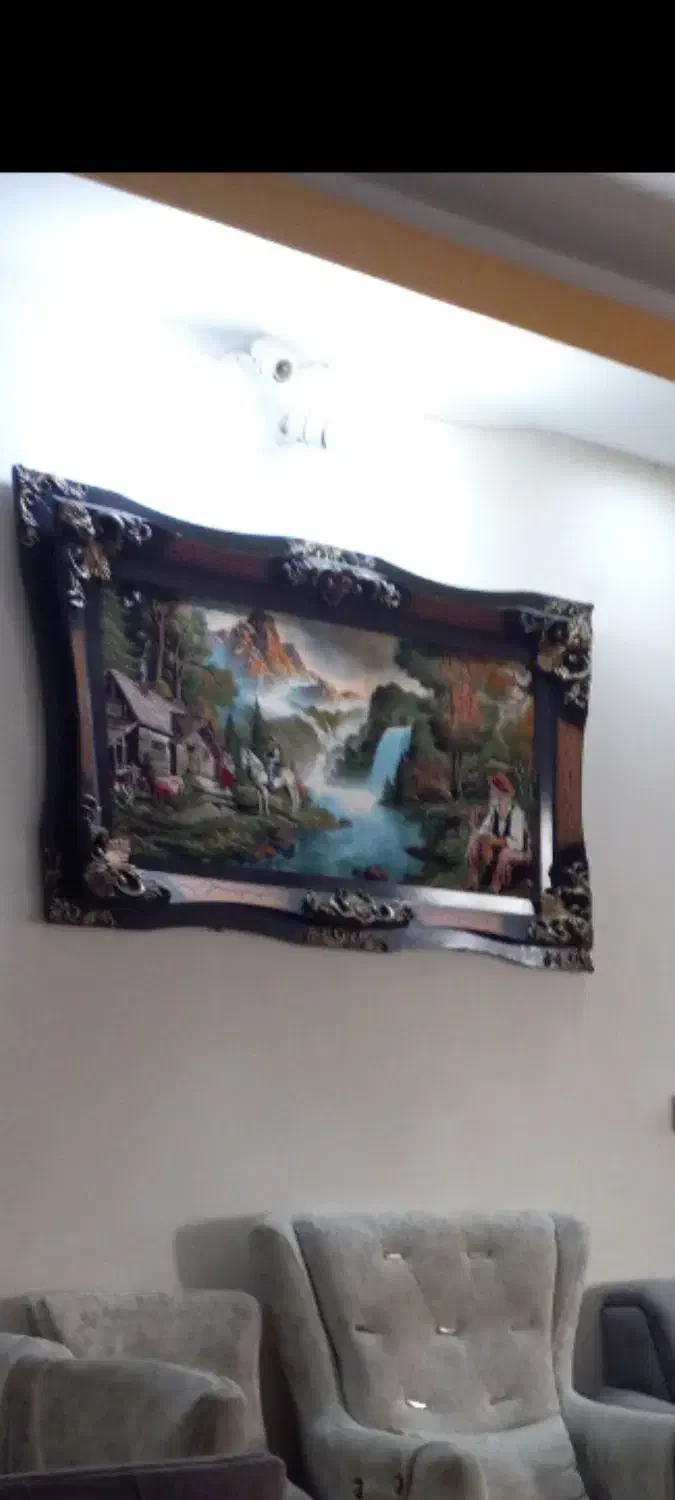 دو عدد تابلوفرش سلطنتی درسربندر|تابلو فرش|بندر امام خمینی, |دیوار