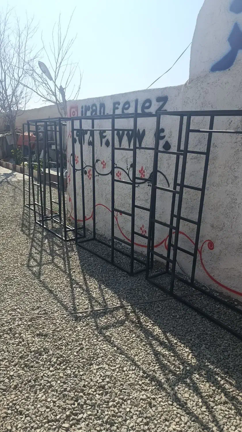 انواع دکوری فلزی|آینه|چهاردانگه (تهران), |دیوار