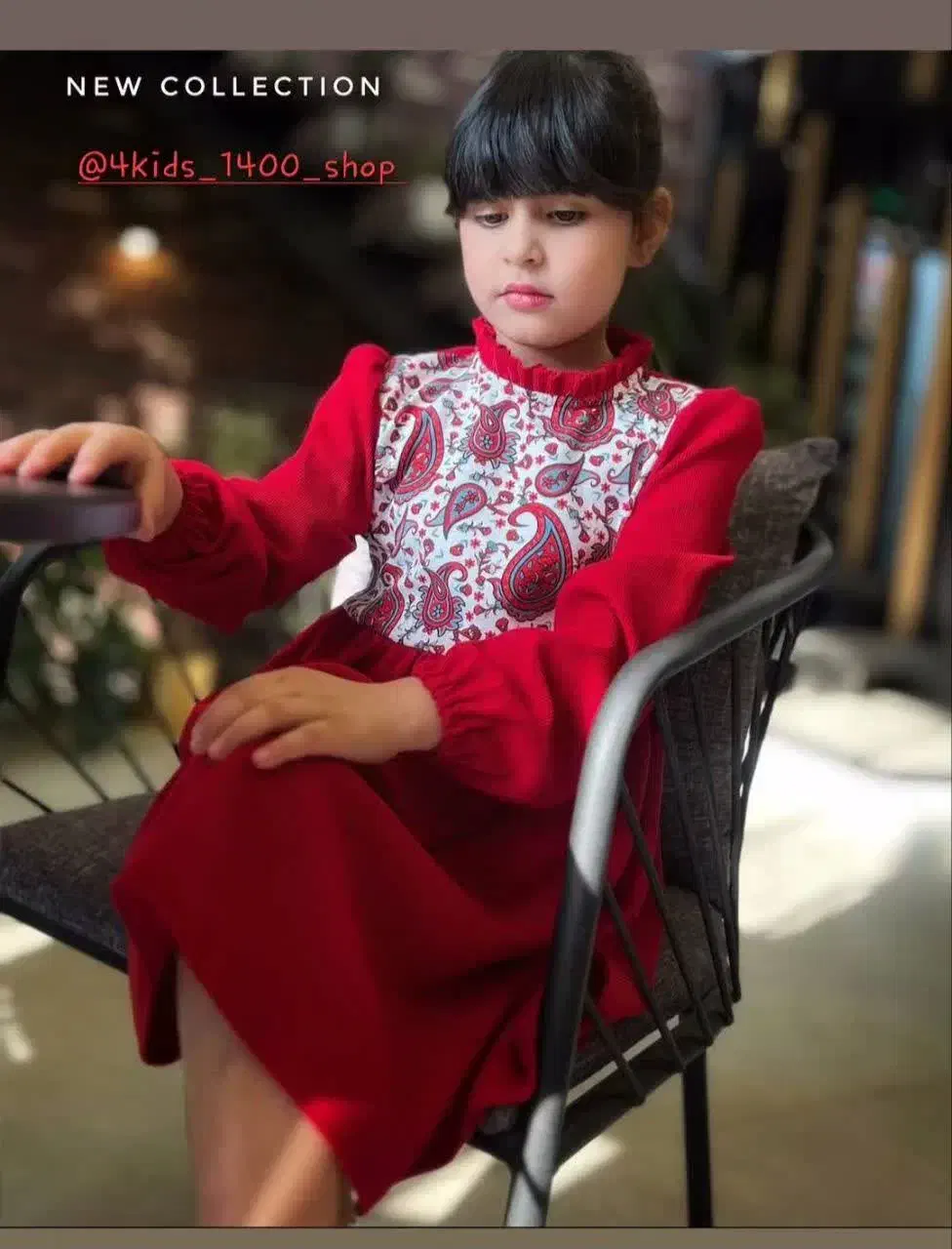 لباس دخترانه مخصوص شب یلدا|کفش و لباس بچه|رودهن, |دیوار