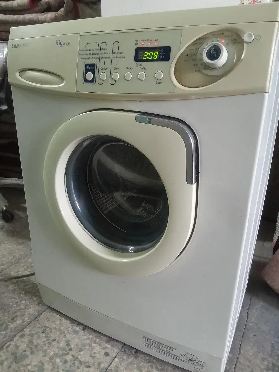 لباسشویی تمام اتوماتیک ۹ کیلویی سامسونگ اصل کره|ماشین لباسشویی و خشککن لباس|قم, شهرک امام حسن|دیوار
