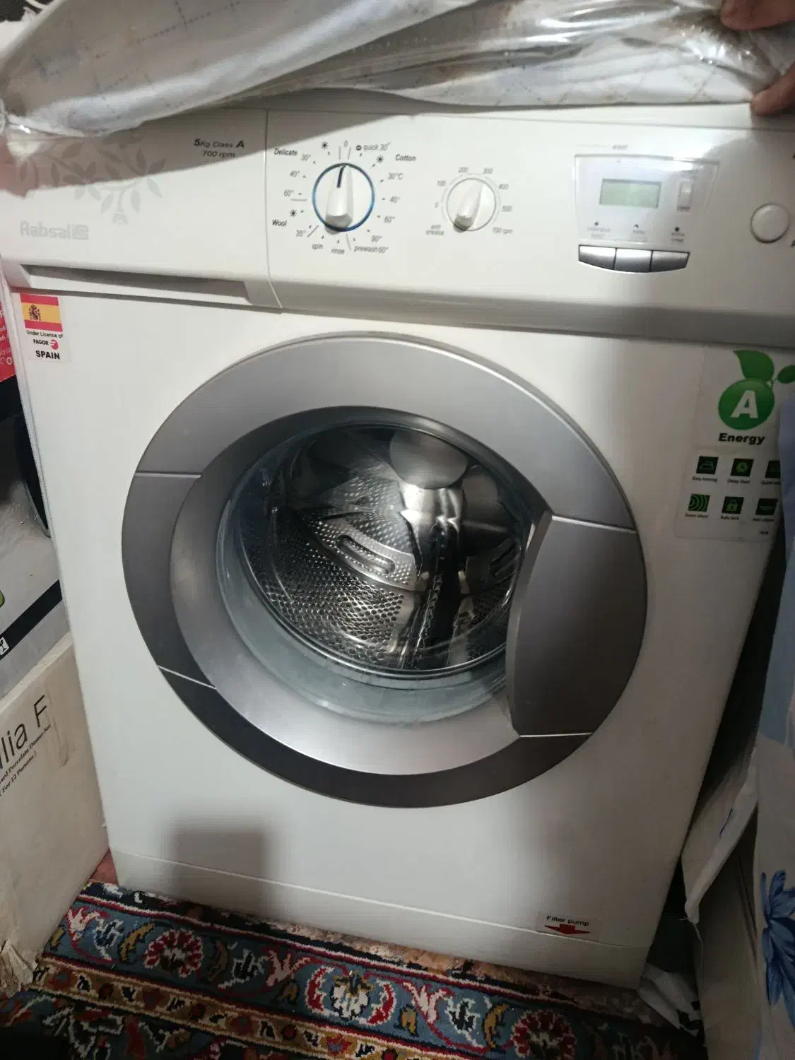 لباسشویی 5 کیلویی در حد نونو|ماشین لباسشویی و خشک‌کن لباس|خرم‌آباد, |دیوار