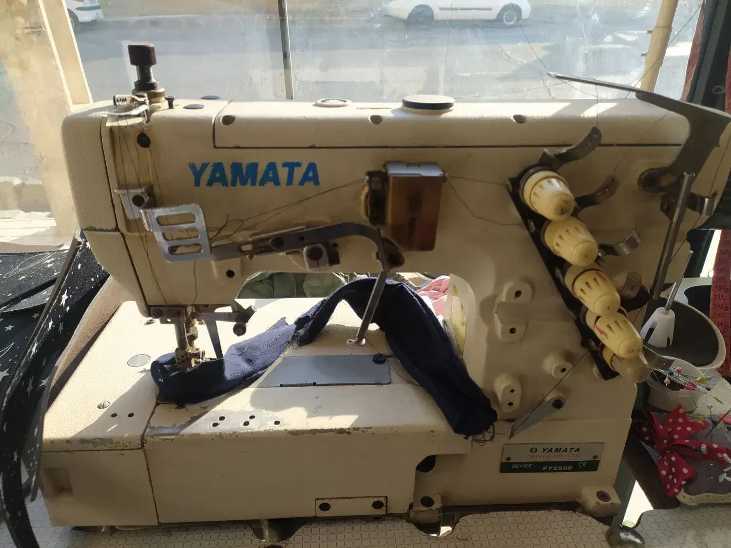 چرخ میان دوز یاماتا اصل ژاپن|چرخ خیاطی و ریسندگی|اسلامشهر, شهرک لاله|دیوار