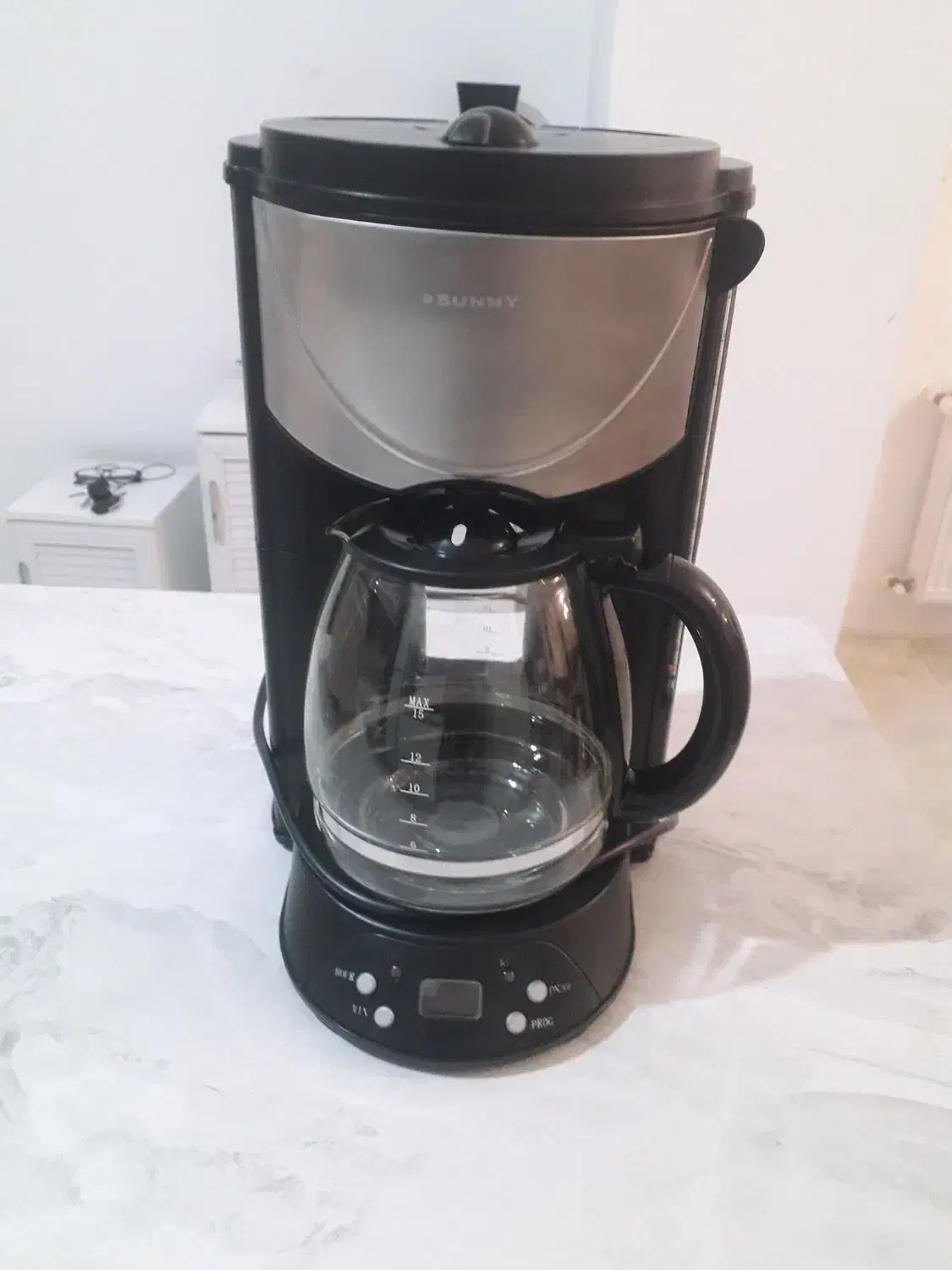 قهوه ساز برقی سانی کاملا سالم|سماور، چای‌ساز، قهوه‌ساز|مشکین‌دشت, |دیوار