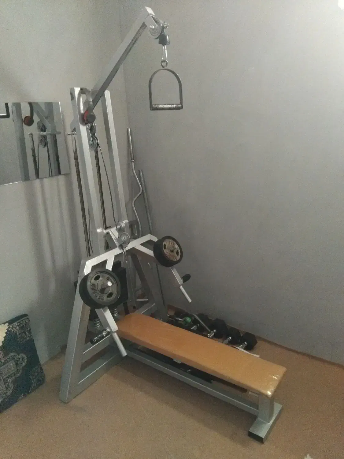 میز بدنسازی چند کاره ۹۰ کیلو وزنه سرخود|تجهیزات ورزشی|جلگه رخ, |دیوار