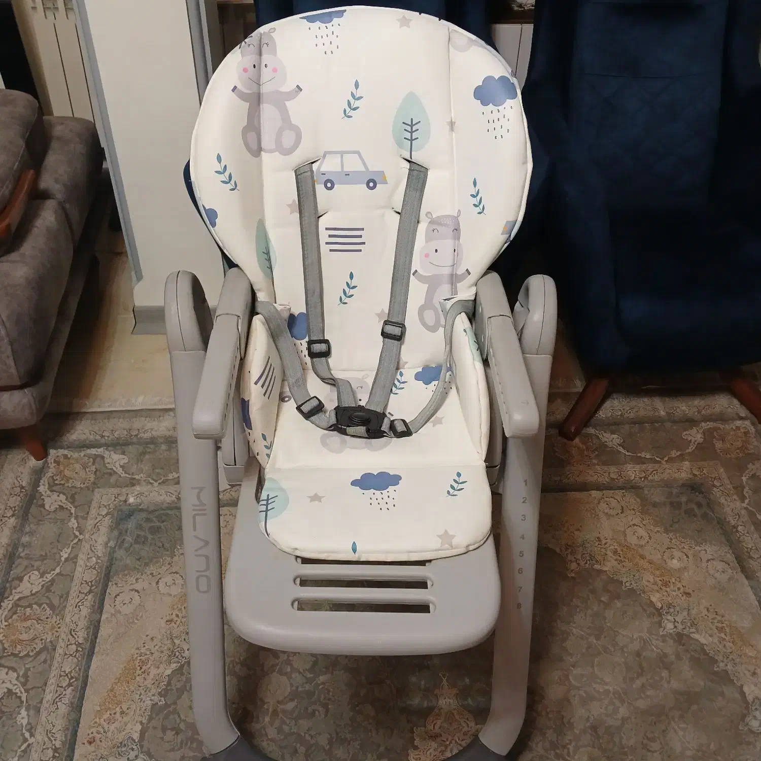 صندلی غذا دلیجان مدل میلانو|تخت و صندلی بچه|تهران, سازمان آب|دیوار