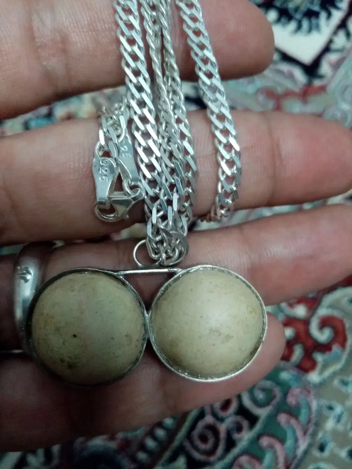 پلاک زنانه و مردانه و یک جفت مهره|جواهرات|بندرعباس, |دیوار