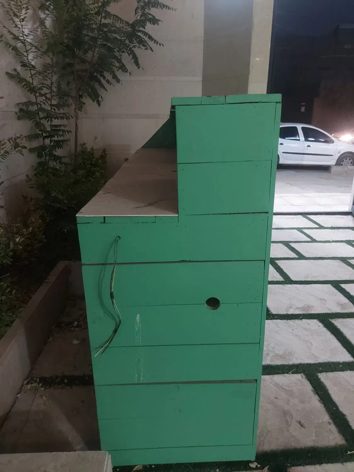 کانتر چوب  .|مبلمان اداری|آبیک, |دیوار