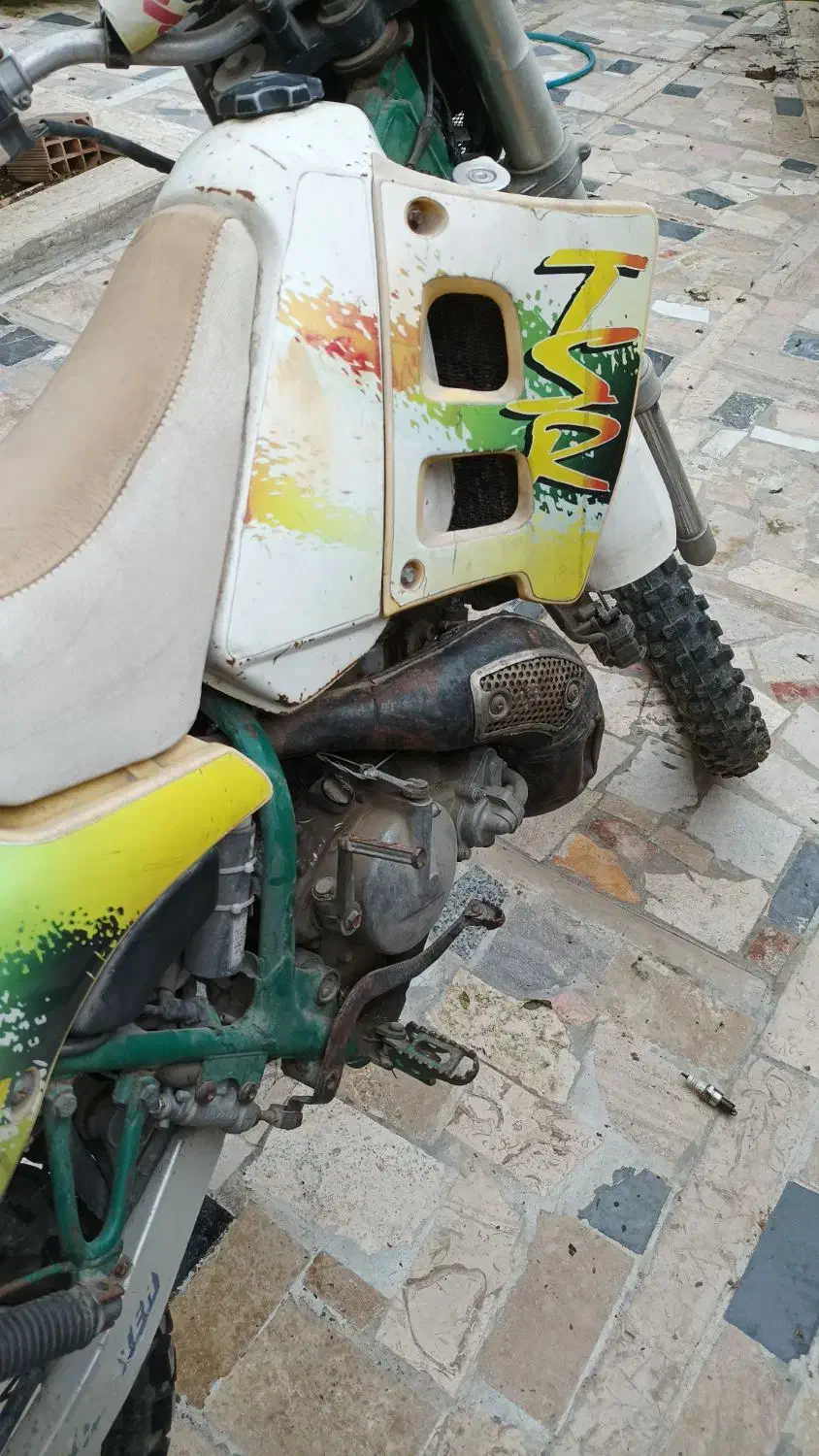 تریل دوزمانه سوزوکی تی اس ار ۲۰۰ tsr|موتورسیکلت|نوشهر, |دیوار