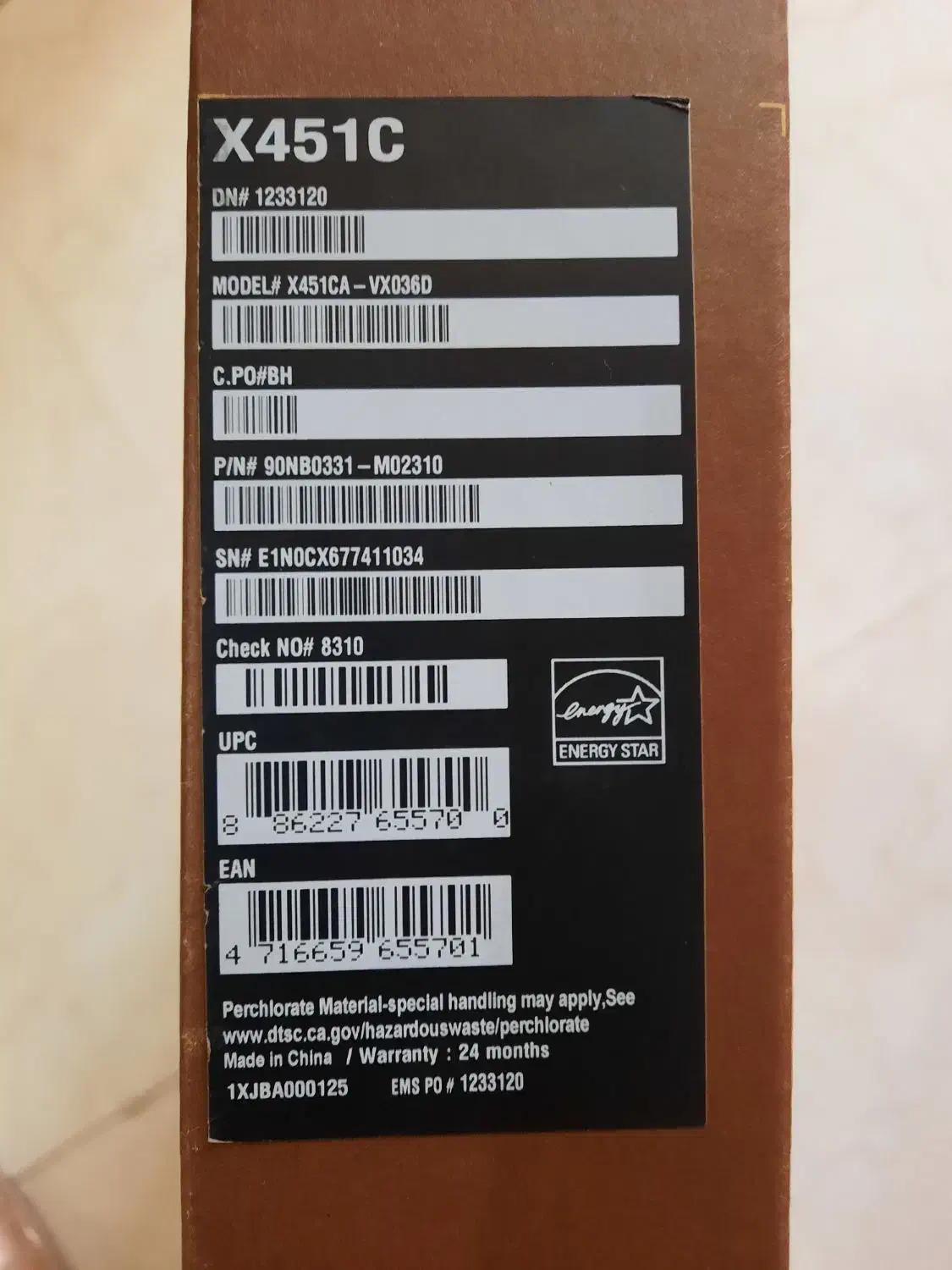 لپتاپ ایسوس با جعبه|رایانه همراه|تهران, پرواز|دیوار