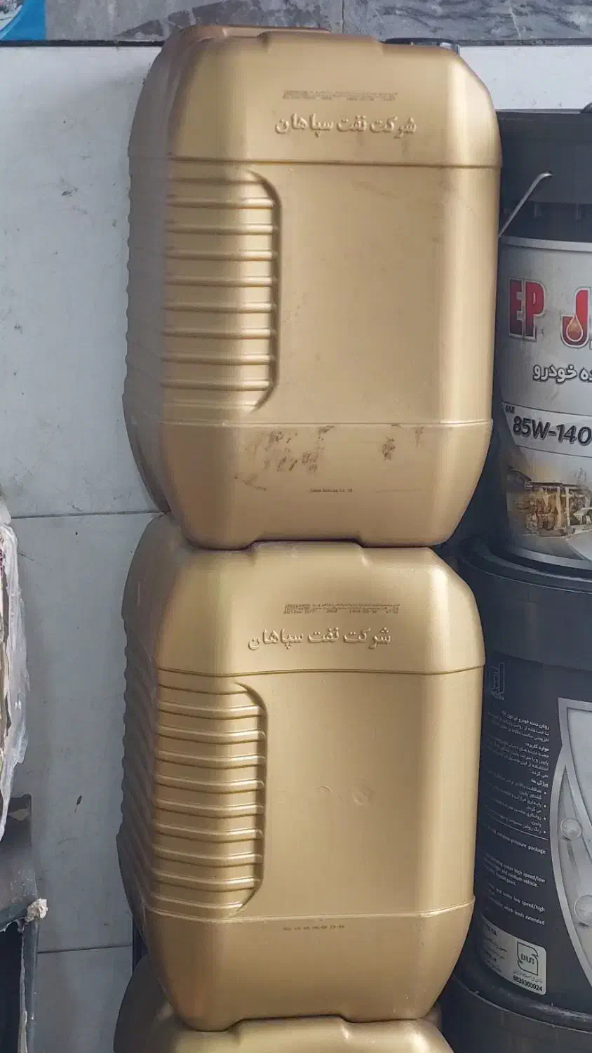 بیست لیتری 20 لیتری خالی|ظروف نگهدارنده، پلاستیکی، یکبارمصرف|گلوگاه, |دیوار