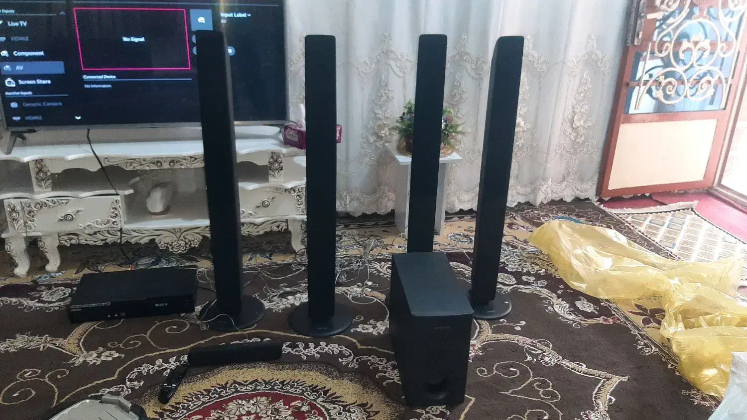 سینما خانگی|سیستم صوتی خانگی|آبدانان, |دیوار