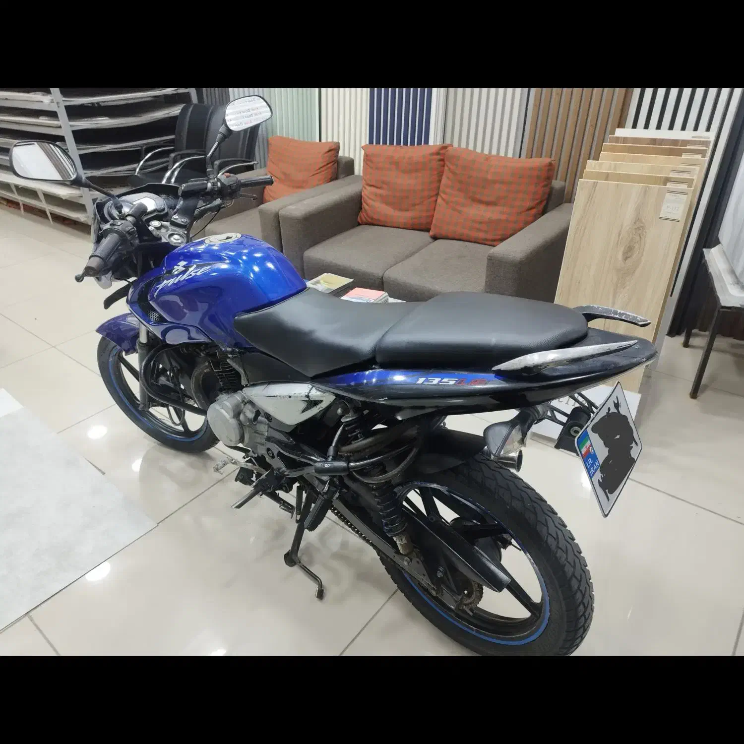 موتور باجاج پالس ۱۳۵|موتورسیکلت|بندرعباس, |دیوار