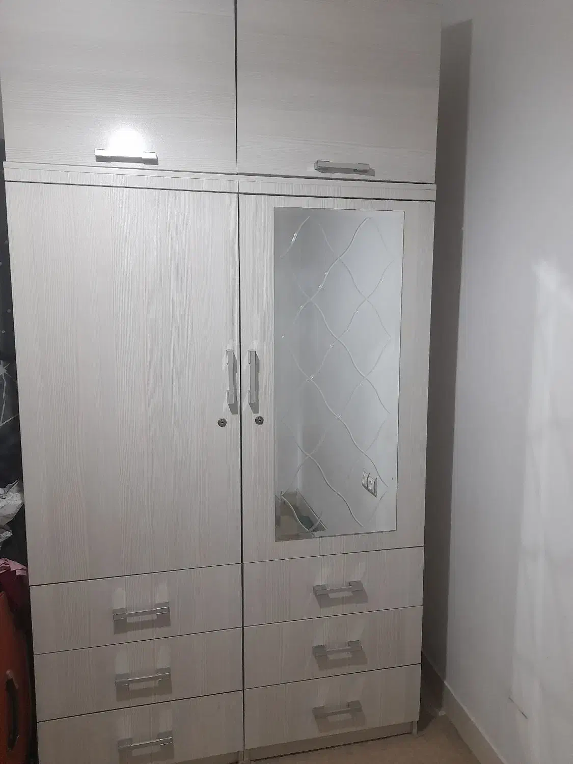 کمد دیواری در حد نو|جاکفشی، کمد، دراور|تهران, یاخجی آباد|دیوار