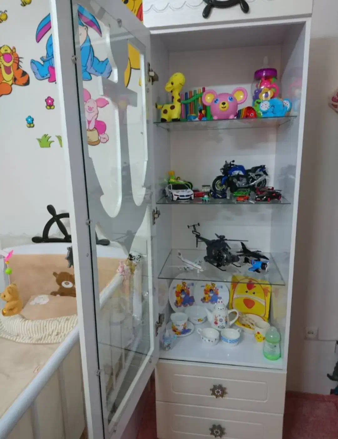 سرویس چوب کودک نوجوان|تخت و سرویس خواب|مشهد, چهارچشمه|دیوار