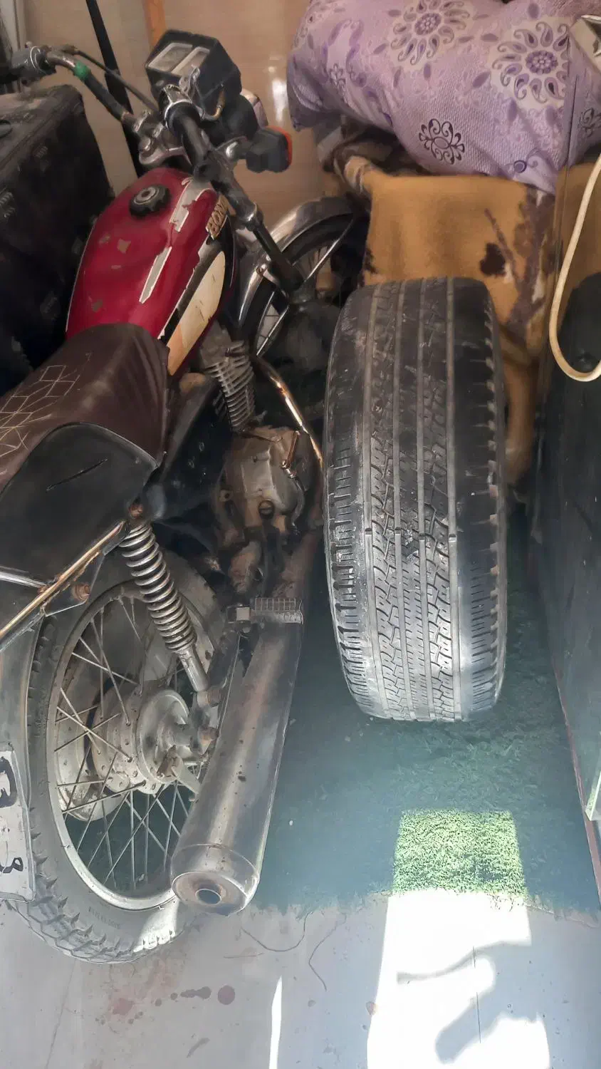 موتور ۱۲۵ مدل ۸۶|موتورسیکلت|مشهد, کوی المهدی|دیوار