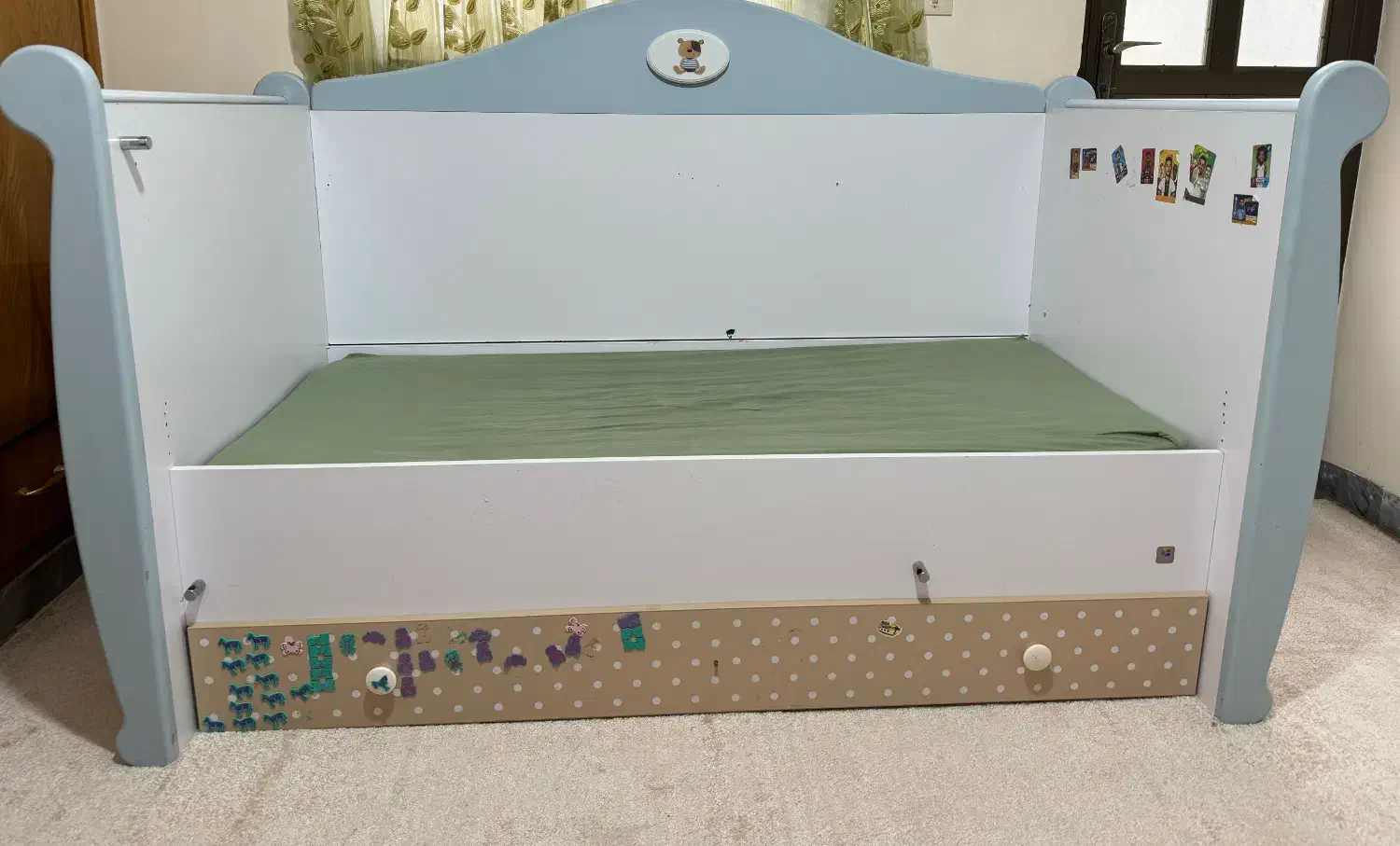 تخت کودک اپادانا|تخت و سرویس خواب|ساری, |دیوار