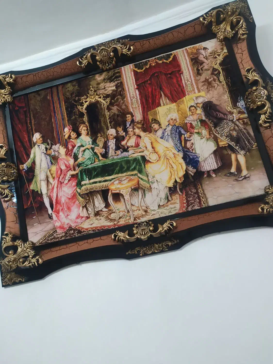 ۲عددتابلو فرش ابریشمی زیبا۱۲۰۰شانه نخ نانو درحدنو|حراج|کرمانشاه, |دیوار