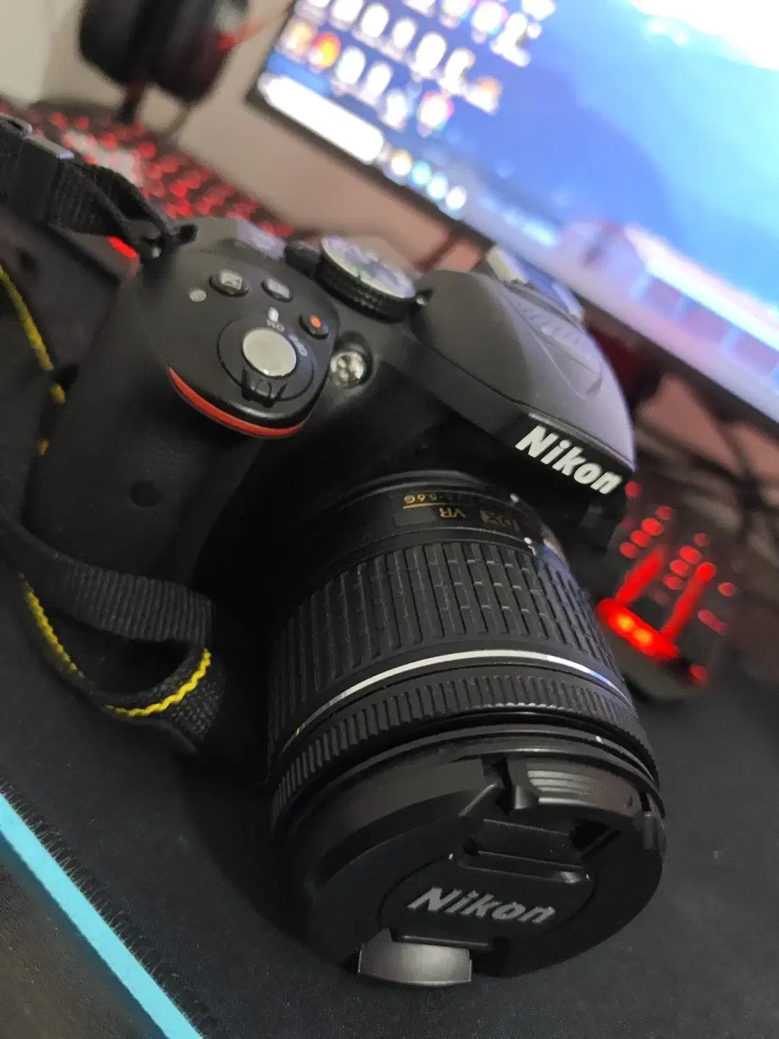 Nikon d5300 1855 دوربین|دوربین عکاسی و فیلم‌برداری|آستارا, |دیوار