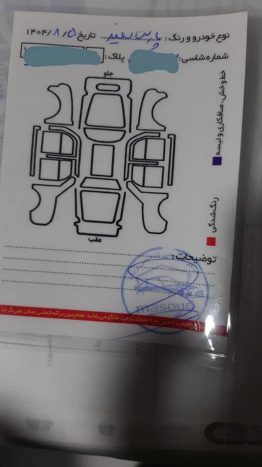 پارس tu5  سیمی استثنایی|خودرو سواری و وانت|قروه, |دیوار