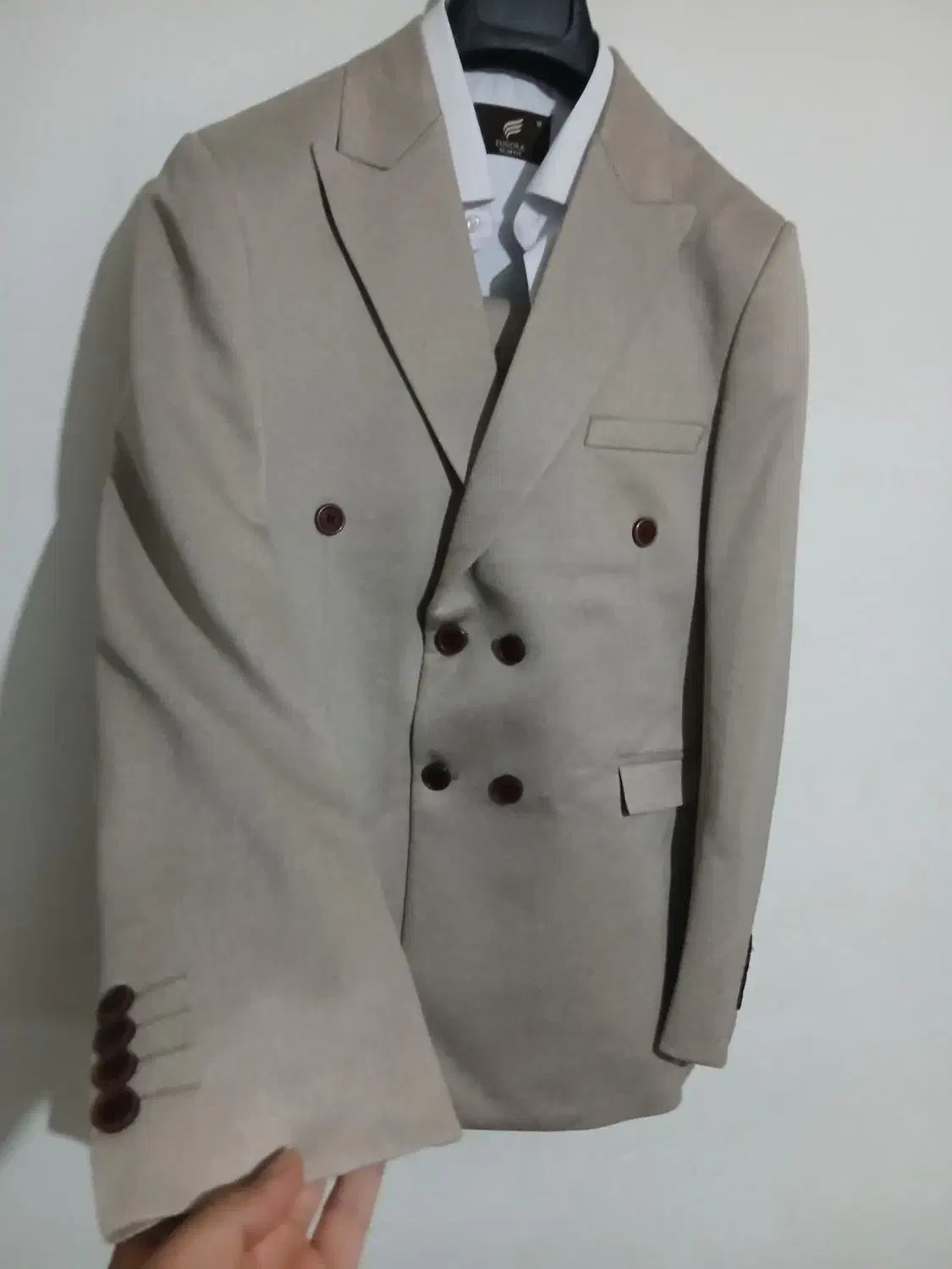 کت شلوار ۴ دکمه سایز ۴۶ نو|لباس|آمل, |دیوار
