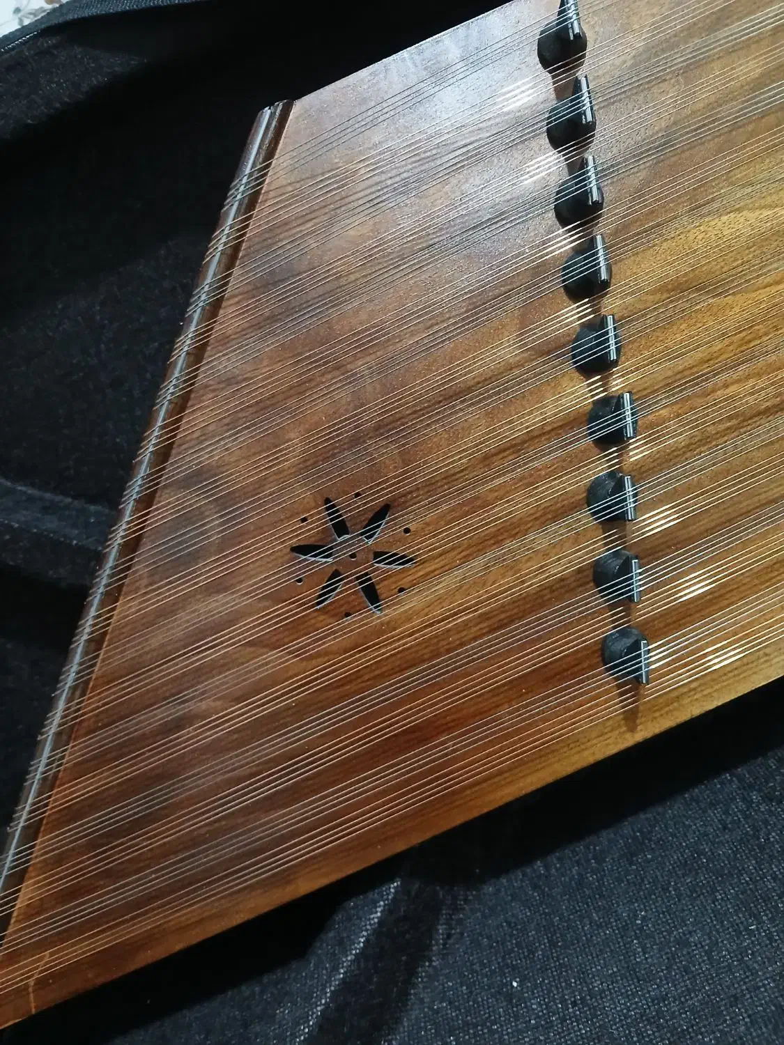 سنتور۳مهرحرفه ای  استادمرادی چوب گردو عالی آک|سازهای سنتی|تهران, فلسطین (میدان انقلاب)|دیوار