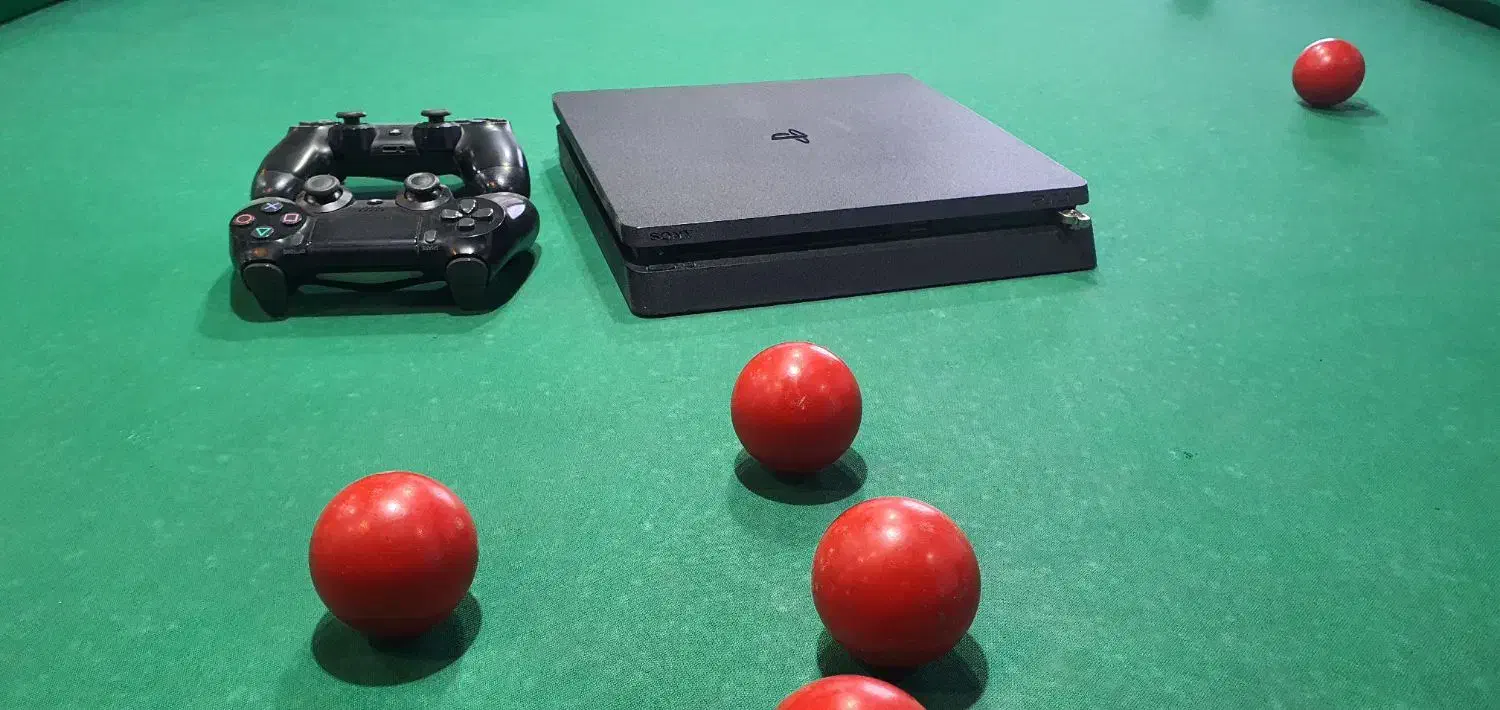 ps4اسلیم ۵۰۰ کپی خور ۲دسته اصلی|کنسول، بازی ویدئویی و آنلاین|قم, آزادگان|دیوار