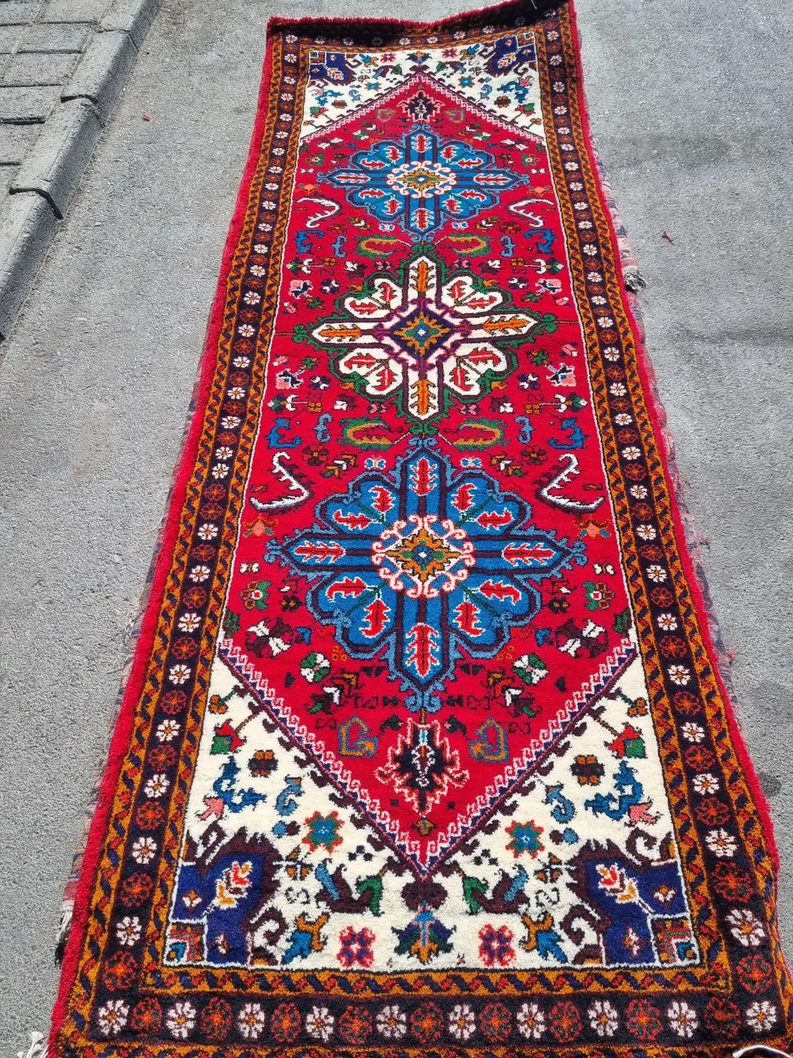 کناره هریس نقشه ۱در۳ و ۱در۲متر|فرش|مراغه, |دیوار